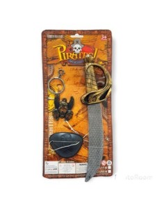 Set Pirata C/ Espada Y Accesorios En Blister 50796 Seb