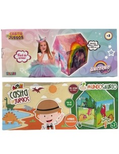 Carpa Casita 95x72x102cm Unicornios/dino  6872/8192 Ims02 Gtm