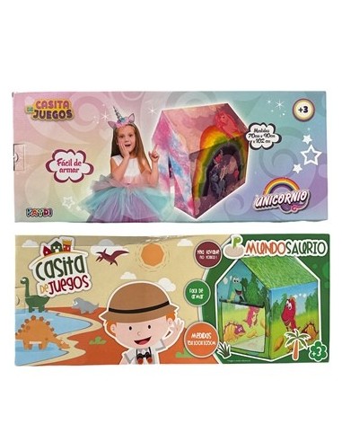 Carpa Casita 95x72x102cm Unicornios/dino  6872/8192 Ims02 Gtm