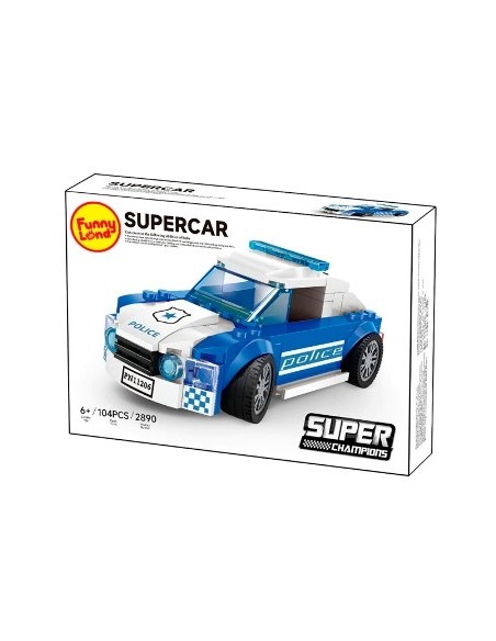 Auto Puzzle 3d Supercar 103pcs Ft931 Ck01