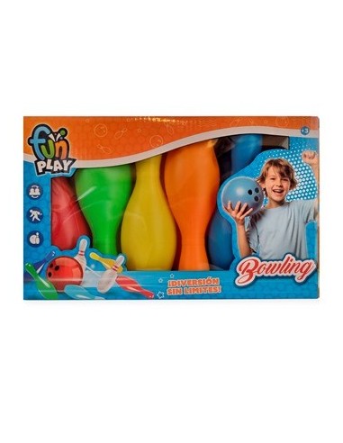 Bowling X12 Pzas Fun Play 56037 Seb01