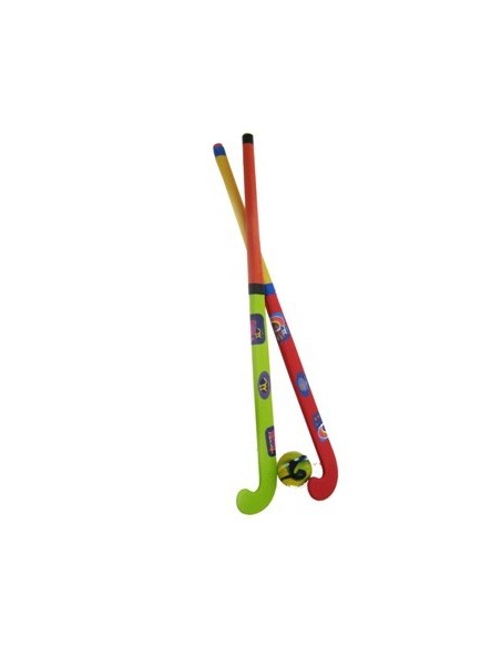 Juego Palos De Hockey C/bocha Y Estuche 429 Moz01 (b12)