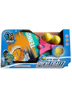 Set X2 Paletas + 2 Pelotas Fun Play 55332 Seb01
