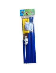 Juego De Futbol Arco P/armar + Pelota  Fun Play 52572 Seb01
