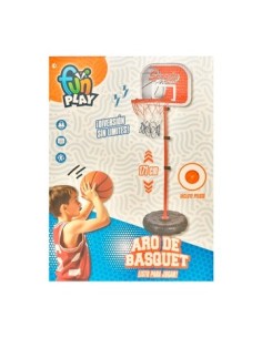 Aro De Basquet C/soporte Regulable Incluye Inflador Y Pelota 55324 Seb01