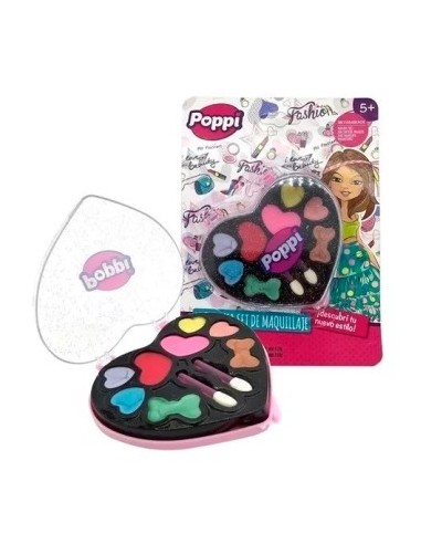 Set Maquillaje Poppi Mi Primer Set De Maquillaje Forma Corazon Chico 5657 S21617d/1-2 Gtm Ims02 (b96)