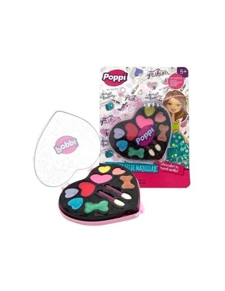 Set Maquillaje Poppi Mi Primer Set De Maquillaje Forma Corazon Chico 5657 S21617d/1-2 Gtm Ims02 (b96)