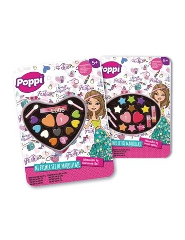 Set Maquillaje Poppi Mi Primer Set De Maquillaje Forma Corazon 5658 S21660l Gtm Ims02