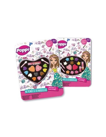 Set Maquillaje Poppi Mi Primer Set De Maquillaje Forma Corazon 5658 S21660l Gtm Ims02