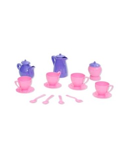 Juego De Te Y Cafe X 15 Pzas N.3 a 757 Yuyu Rod02 (b64)