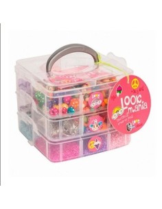 Set P/armar Pulseras Caja Formas Mediana 3 Pisos Look45-69