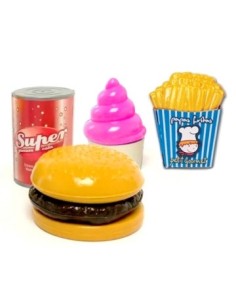 Set Cocina Hamburguesa C/acc En Bolsa P. Gourmet N111 Lio01 (b36)