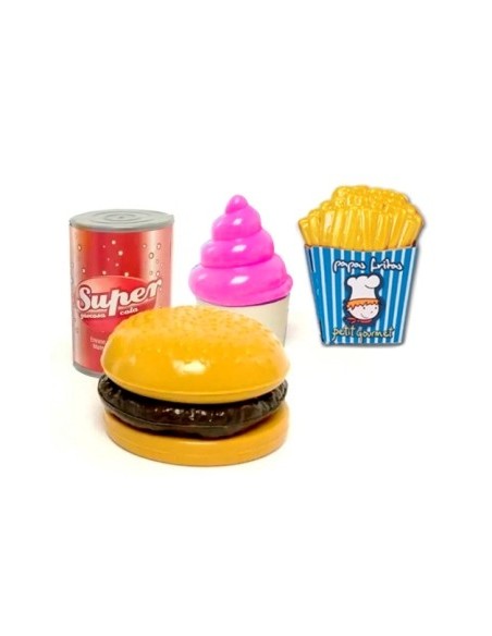 Set Cocina Hamburguesa C/acc En Bolsa P. Gourmet N111 Lio01 (b36)
