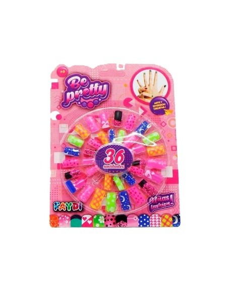 Unas X36 Postizas C/accesorios Blister Fd22c3287 209-0042 Fay02