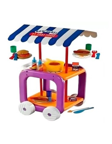 Carrito 60x30cm Fast Food 10612 Newp02