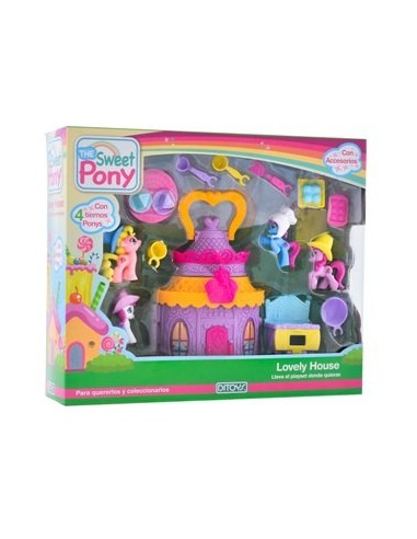 Castillo Pony C/accesorios Caja 2345 Dit01