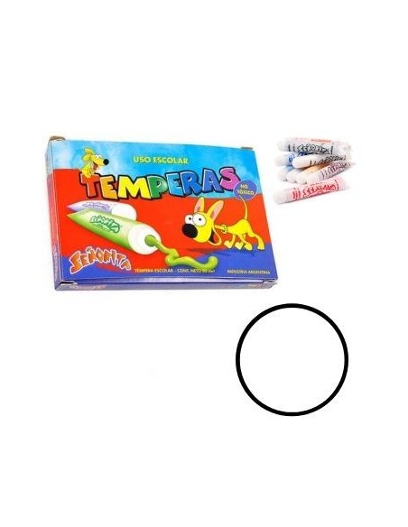 Tempera X1 Unid Blanca 8ml Map01/fap02 (b10)