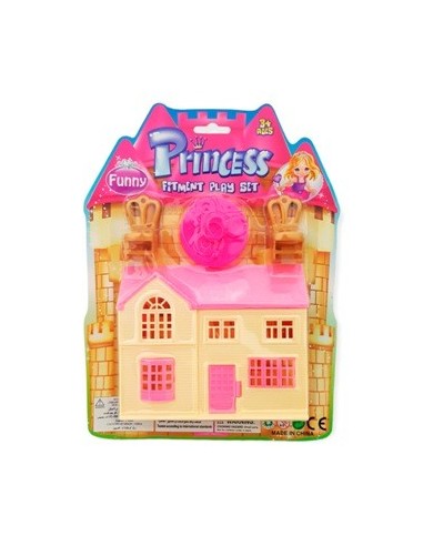 Casa P/munecas C/mesas Y Sillas X4 Pzas En Blister  52157 Seb01