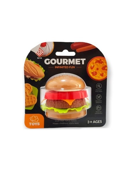 Hamburguesa P/ Armar Completa En Blister 50680/50682 Seb01