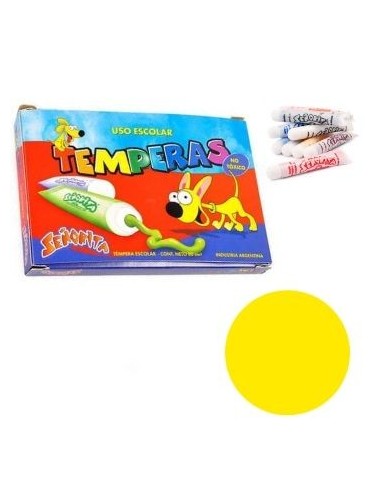 Tempera X1 Unid Amarilla 8ml Map01/fap02 (b10)