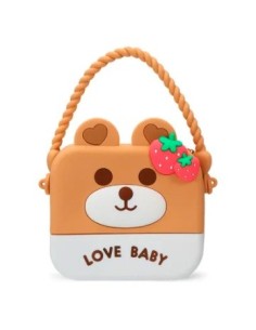 Cartera 12x10cm De Goma Infantil Love Baby Dc30081 Sf01
