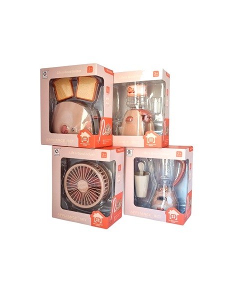 Licuadora/tostadora/ventilador/dispenser C/luz Y Sonido En Caja Ot1365028 Lk1365025 Lk1365021 Lk1365029 Ju1063 Juj1057 Ju1059