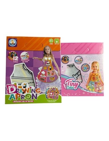 Set Delantal P/pintar 55918 55919 Seb01