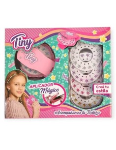 Aplicador Magico De Joyas Y Brillos P/pelo Tiny En Caja 26x22x6cm 75190 54877 Seb01