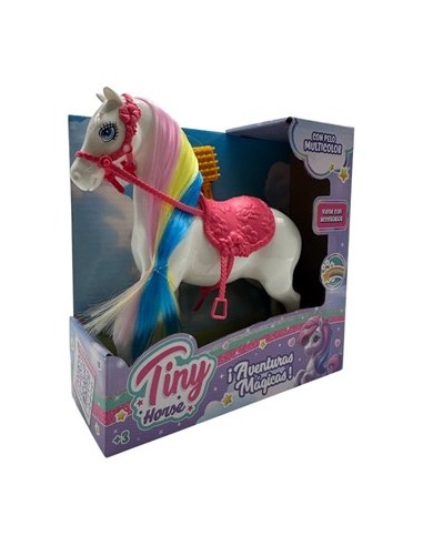 Caballo C/accesorios Pelo Multicolor Tiny 55830 Seb01