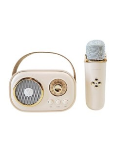 Parlante Vintage C/microfono Inalambrico 4 Colores C20 Plus Zz-2075 Ori02