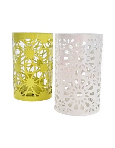 Candelabro 14cm Metal Calado Ed40118 Ed40115 Sf01