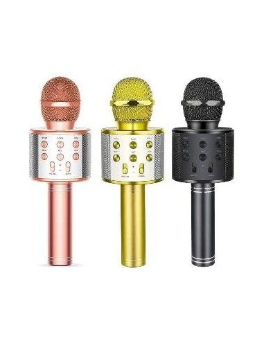 Microfono Inalambrico Karaoke C/parlante 8bot Zz-2063 Ori02