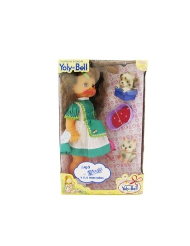 Muneca Marilu Y Sus Mascotas Caja Yoly-bell 326 Petit (b4)