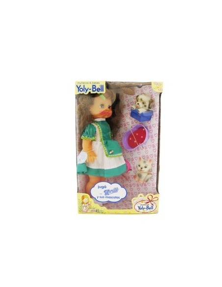 Muneca Marilu Y Sus Mascotas Caja Yoly-bell 326 Petit (b4)