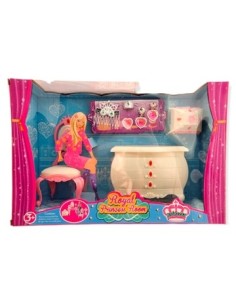 Set Tocador C/espejo/chifonier C/acc. Caja 699-1-3 6287-6289 Jte01