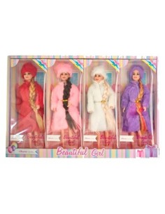 Muneca 30cm Rusa C/tapado Sd22766 Pk01