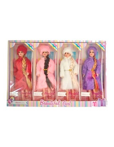 Muneca 30cm Rusa C/tapado Sd22766 Pk01