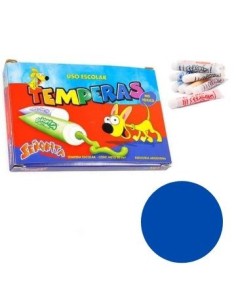 Tempera X10 Azul 8ml Senorita 103-04 Fap02 (b40)