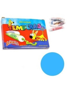 Tempera X10 Celeste 8ml Senorita 103-04 Fap02 (b40)