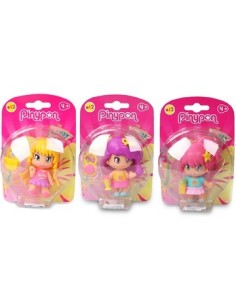 Muneca 10cm Pinypon C/refresco Y Stickers 17213 Caf02