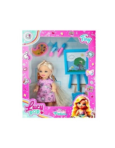 Muneca 12cm Vamos A Pintar C/accesorios 54907 Seb01