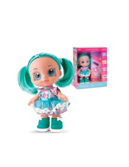 Muneca 25cm Rainbow Girls C/accesorios Para Peinar Ba0733 Ba0732 733 Fema02