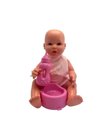 Bebote Cochita C/pelela Y Mamadera Carinito 0703 Jte01