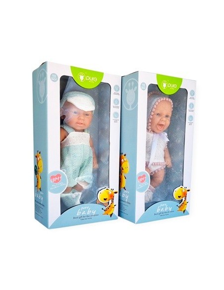 Bebe 25cm Recien Nacido En Caja Do961166 Do961169 Pri02