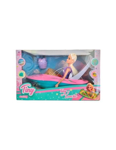Muneca 30cm Tiny Y Su Lancha 54458 Seb01