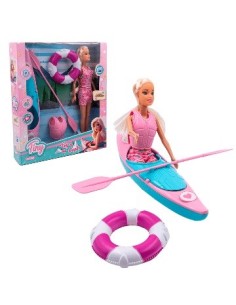 Muneca Tiny Y Su Kayak C/accesorios 55037 Seb01