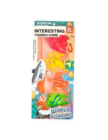 Set Cana De Pescar C/accesorios En Caja 54324 Seb01