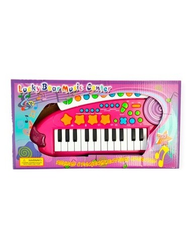 Piano C/luz Y Sonido En Caja Hm60002 Pen01