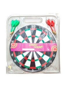 Tiro Al Blanco Madera 29 Cm. C/4 Dardos Fd120 Fay 02