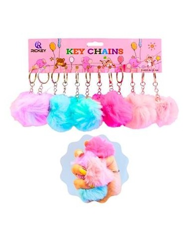 Llavero Pompom Col. Surt 25758 Col01